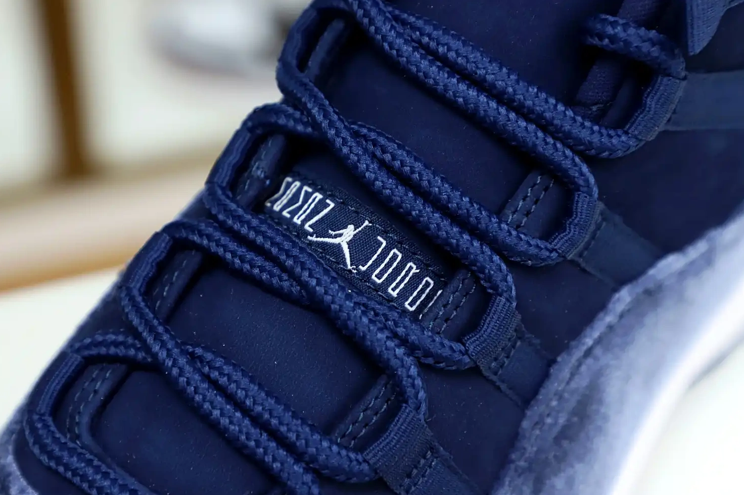 NAVY JORDAN AIR 11 MIDNIGHT RETRO Kimikick 0615